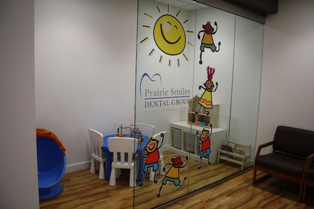Prairie Smiles Dental Group has a play area for kids!