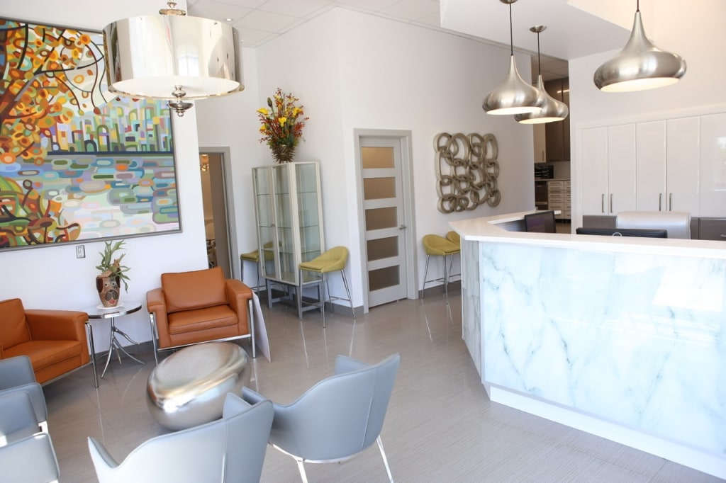 La réception chez Centre Dentaire Dre Guylaine Raymond