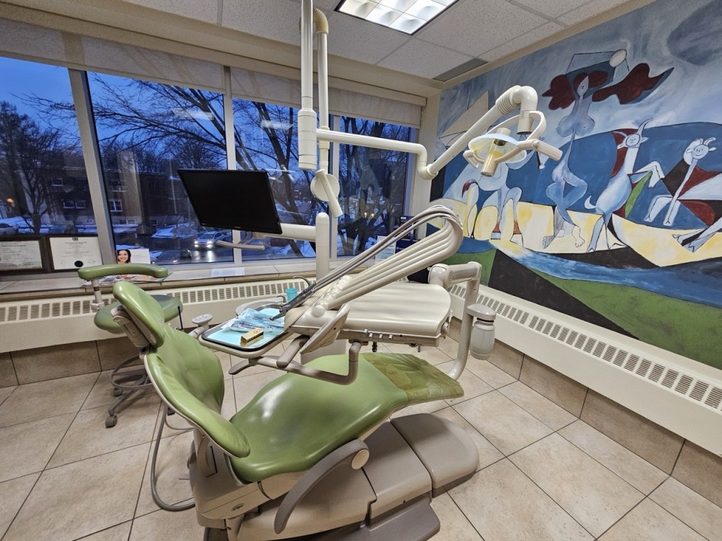 La salle de traitement de la Clinique Dentaire Myrand