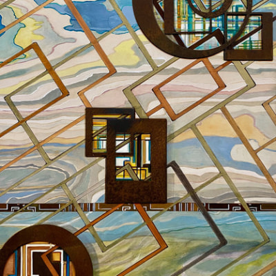 Floating Pods | 36 x 24