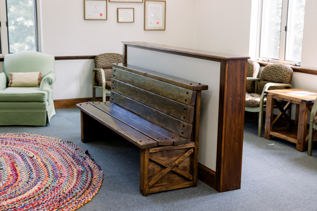 The front seating area at All Star Smiles Orthodontics.