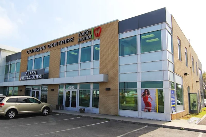 Extérieur de la Clinique Dentaire Fortin Poirier