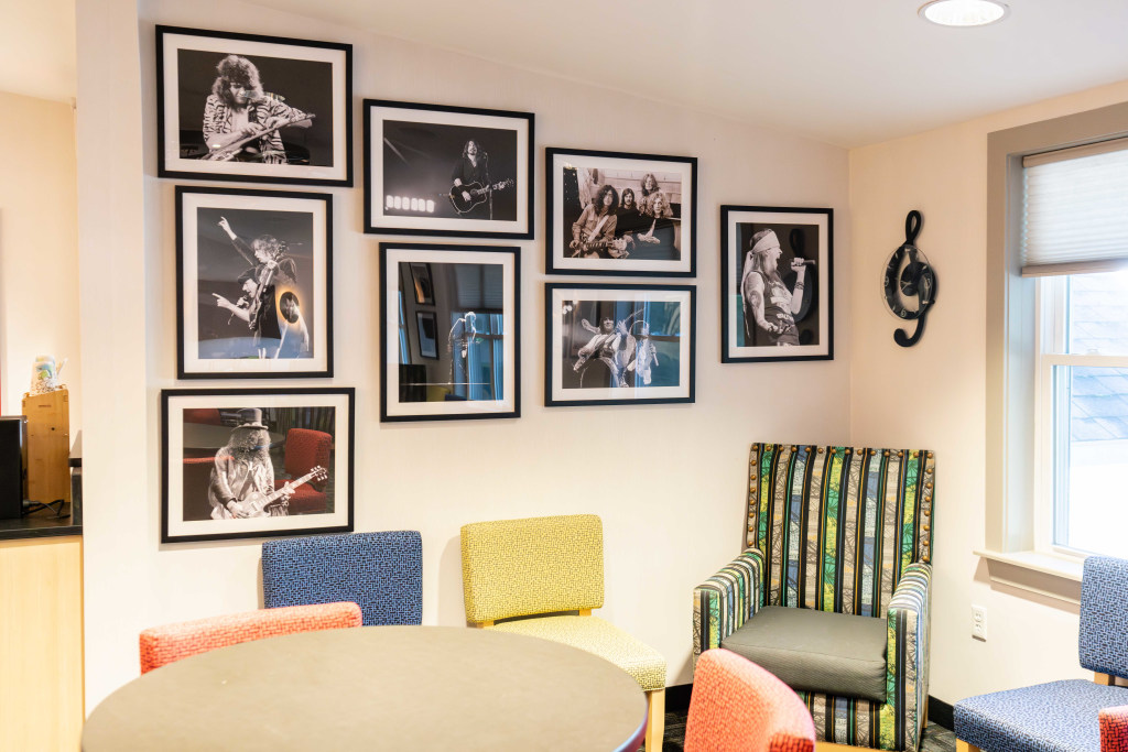 Photos of rock icons at Sturbridge Orthodontics.