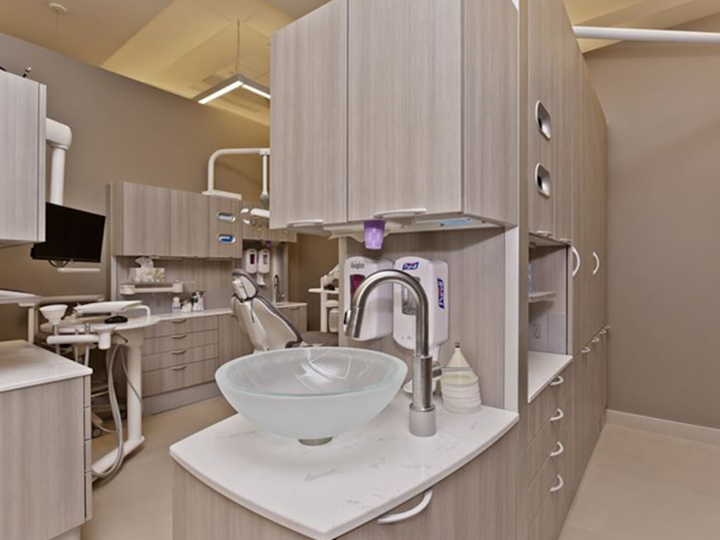 Sink and cleaning area