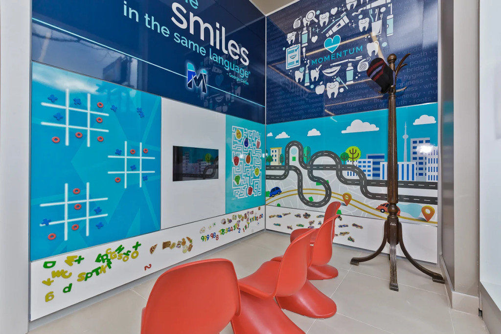 A play area for kids