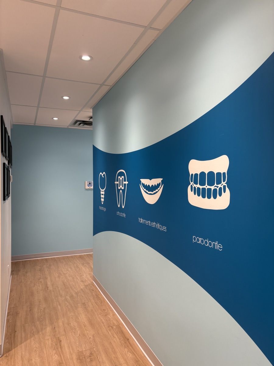 Reception area.