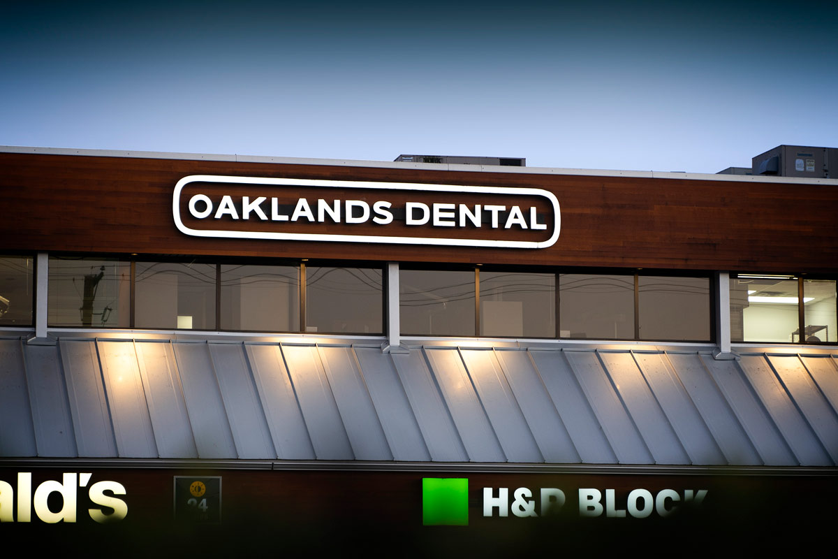 View of Oaklands Dental's Windows from Outside