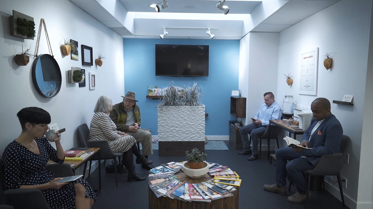 A Relaxing Way to Wait for Your Appointment with Us