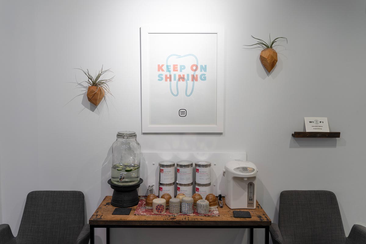 Keep On Shining! Our Tea Station