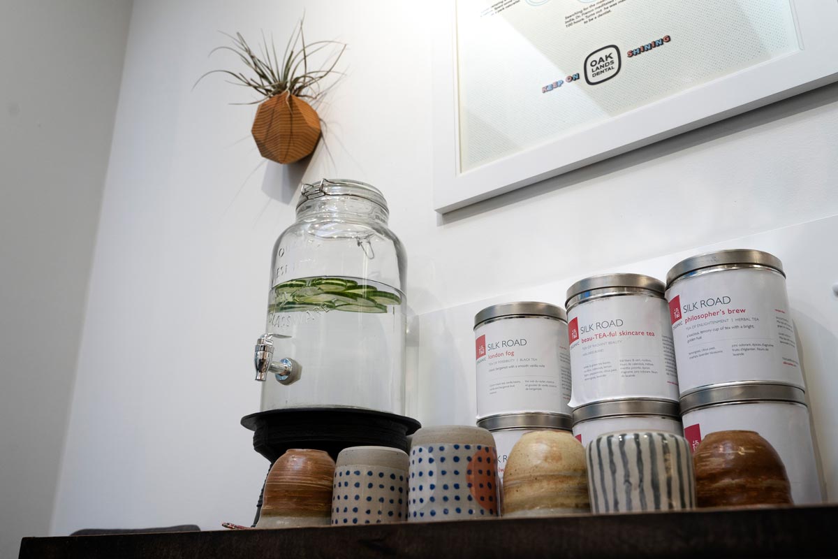 Enjoy a Silk Road Tea While You Relax in Our Waiting Room