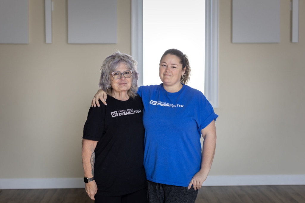 Kathy and Gina Sloggett