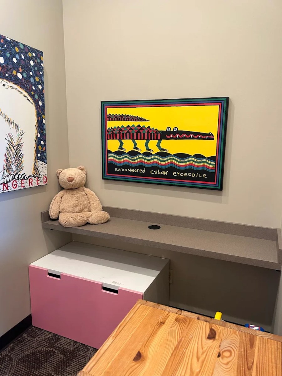 Kids area at Southgate Dental Centre.