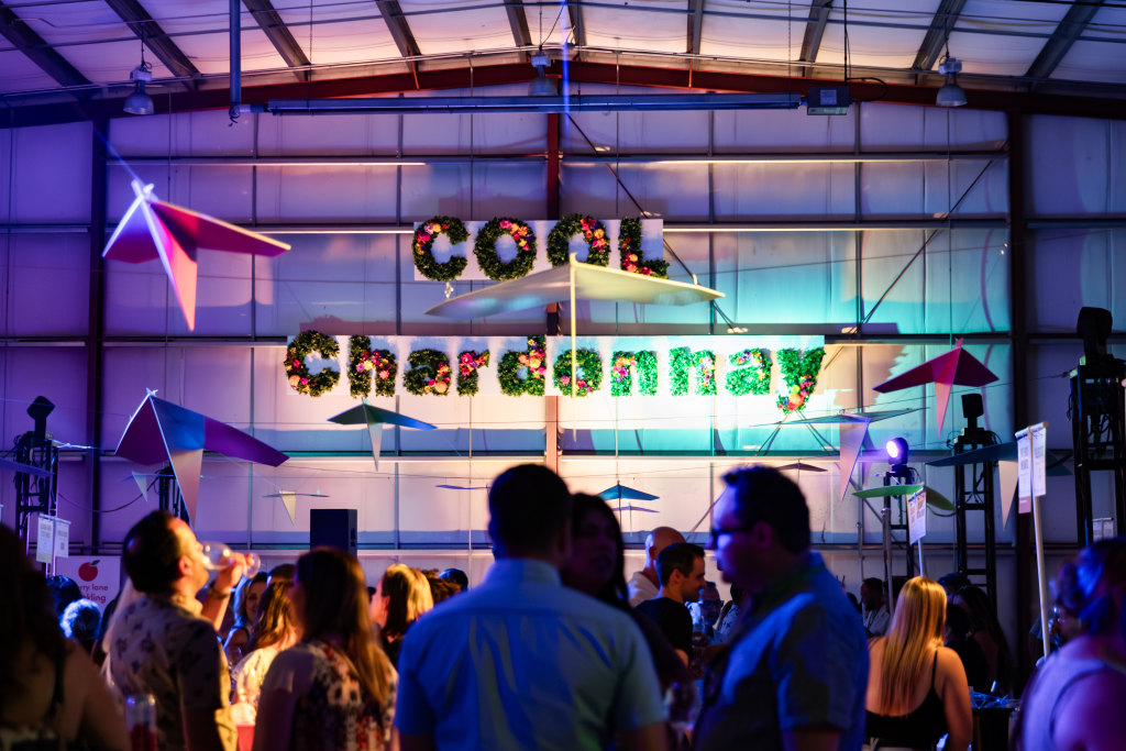 i4C Hangar Set Up - Night (Credit: Alina Zherdeva Photography)