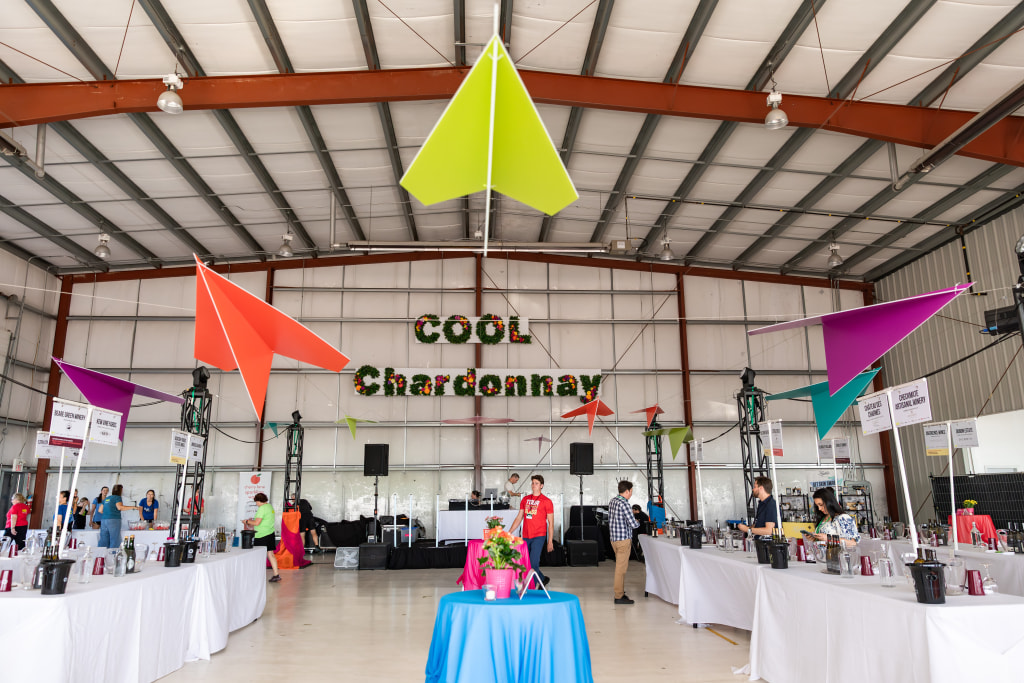 i4C Hangar Set Up (Credit: Alina Zherdeva Photography)