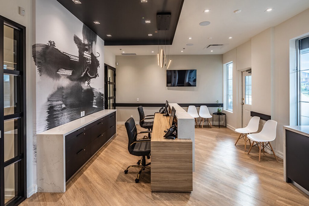 Reception area