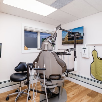 Treatment room at Dandelion Dental