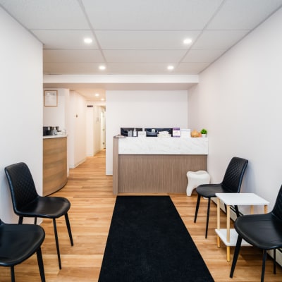 Waiting area at Dandelion Dental