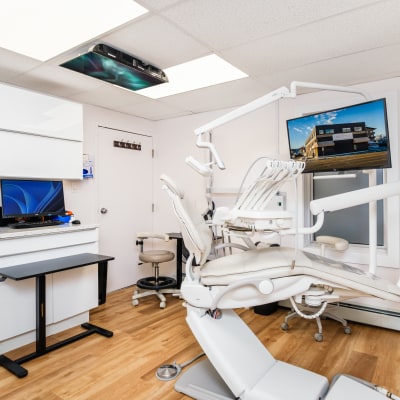 Treatment room at Dandelion Dental