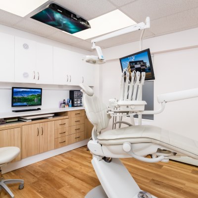 Treatment room at Dandelion Dental