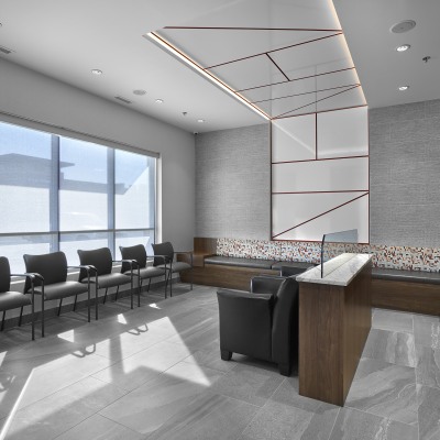 Waiting area at Affinity Dental Sherwood Park
