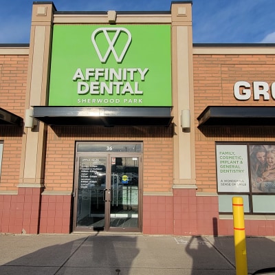 Affinity Dental Sherwood Park exterior