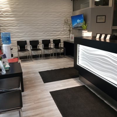 Waiting area at Cor-Dent Dental Centre