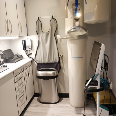 X-ray room at Cor-Dent Dental Centre