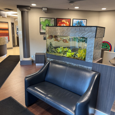 Waiting area at Pensak Houghton Dentistry