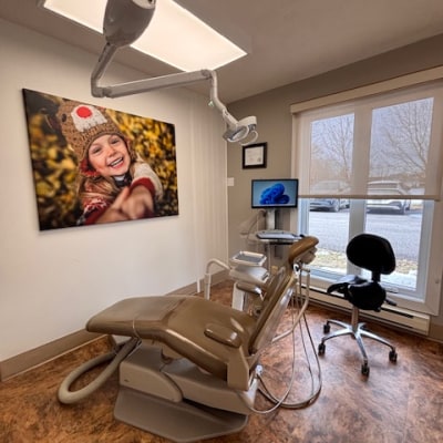 Salle de traitement chez Clinique dentaire Chambly