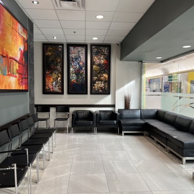 Waiting Area at Mill Woods Town Centre Dental Clinic