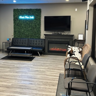 Waiting area at St. Clair Beach Dental Centre