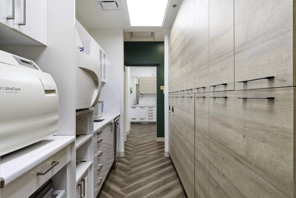 Salle de stérilisation