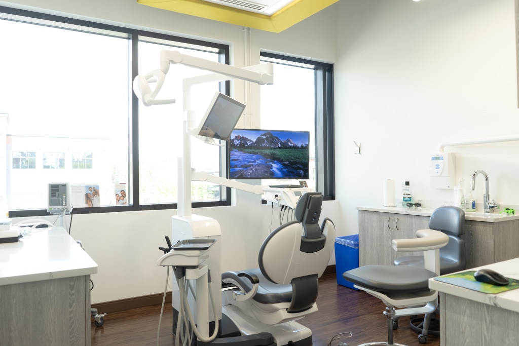 Treatment area at Oliver Park Dental