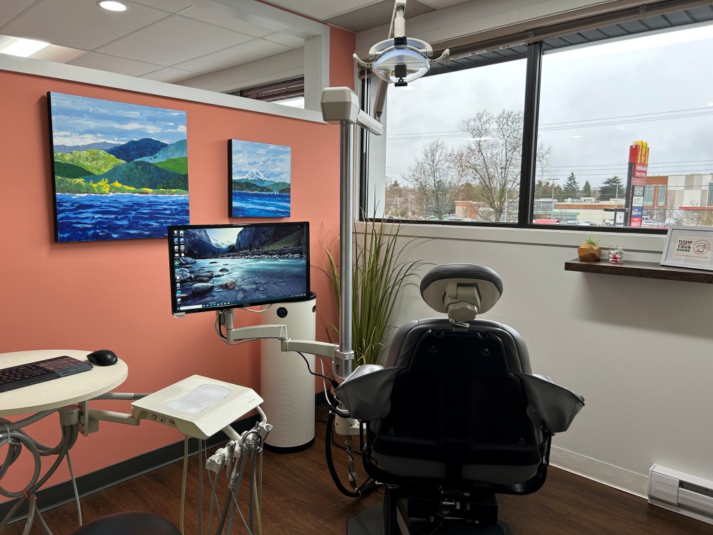 Treatment area at Oaklands Dental