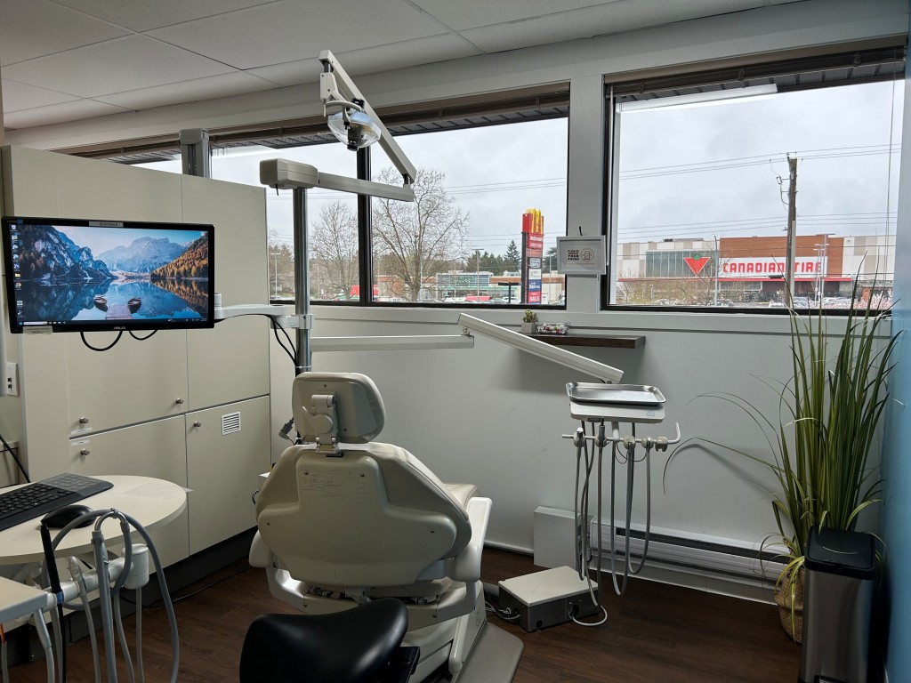 Treatment area at Oaklands Dental
