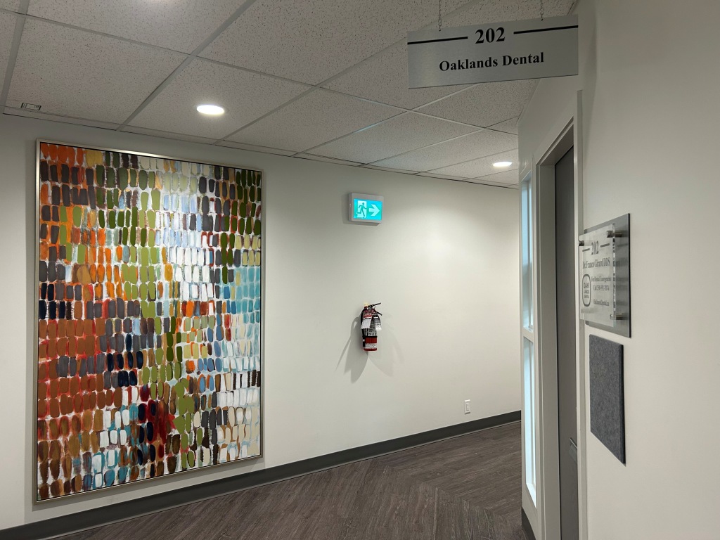 Hallway at Oaklands Dental