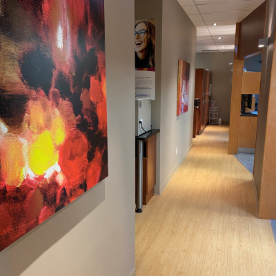 Hallway at Clayton Park Dental