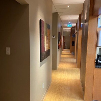 Hallway at Clayton Park Dental
