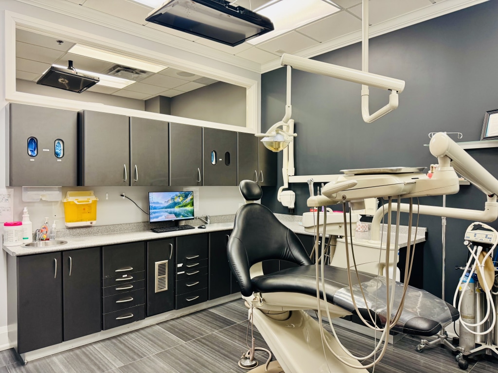 Treatment area at Portrait Dental