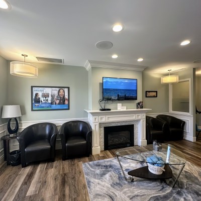 Waiting area at Thompson River Dental