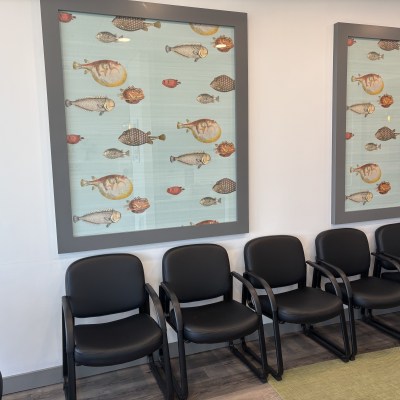 Waiting area of Family Dental Care