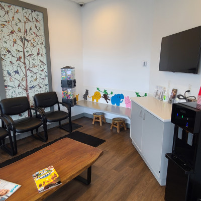 Kids area at Family Dental Care