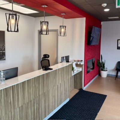 Reception Area at Artistic Smiles
