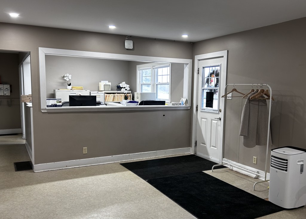 Reception area at Brooklyn Dental