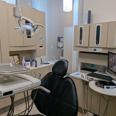 Treatment area at Forest City Dental