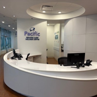 Reception desk at Toddlers To Teens