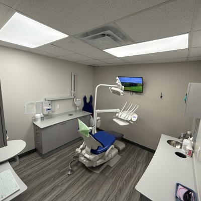 Treatment area at KMA Dental