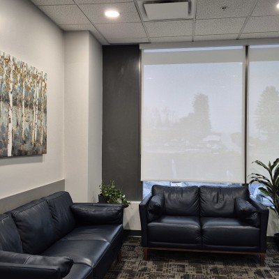 Waiting area of Westport Dental
