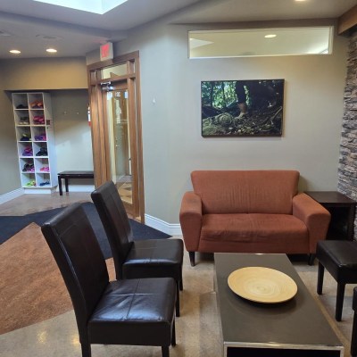 Waiting area at Driftwood Dental