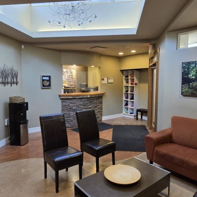 Waiting area at Driftwood Dental
